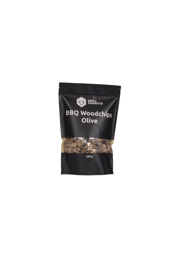 BBQ Woodchips Olijf Grill Fanatics 500gr