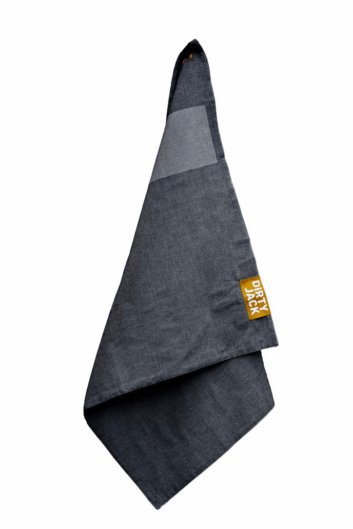 Dirty Jack Kookdoek | Charcoal - Oranje