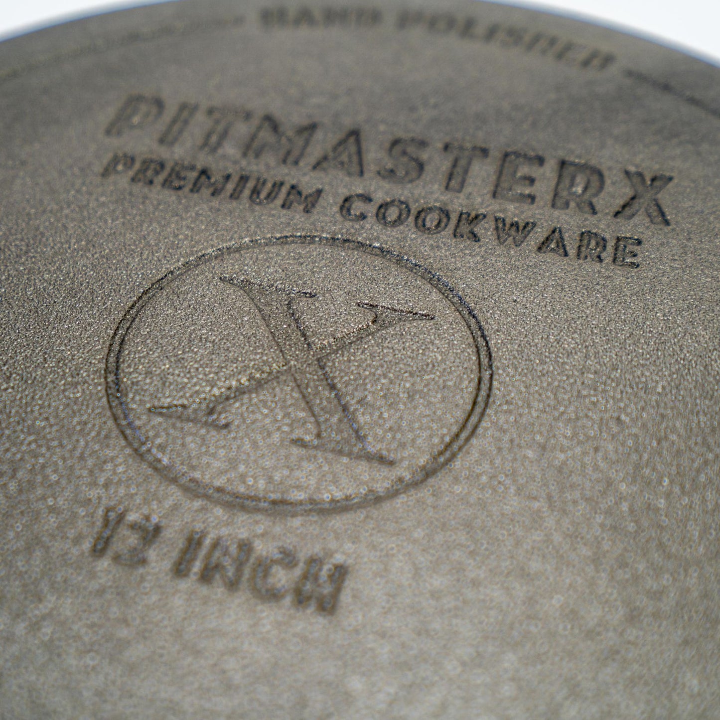 TWM - Skillet Pitmaster met 2 handvaten polished