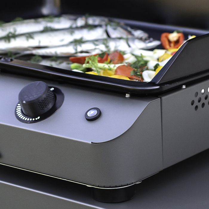 Eno Plancha fusion 60 cargo grijs gas