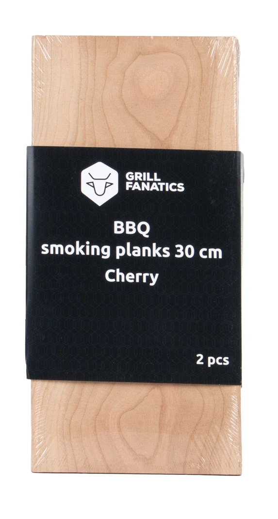 Grill Fanatics rookplank Kers 30cm 2 stuks