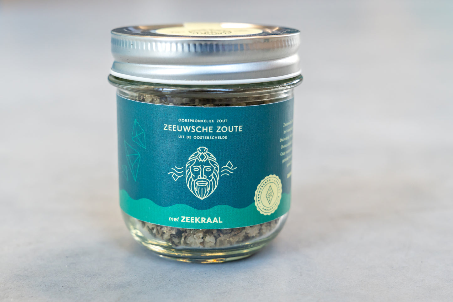 Zeeuwsche Zoute glazen pot ZEEKRAAL