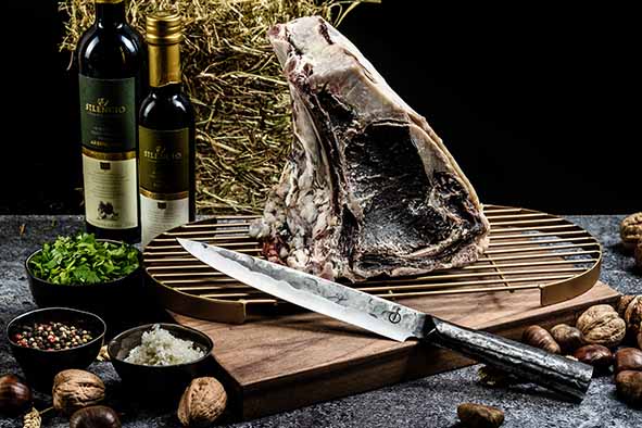 Forged Brute vleesmes 20,5 cm