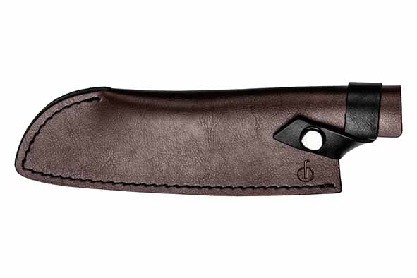 Forged Leather hoes voor santokumes 18cm