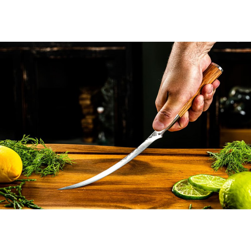 Forged - Olive - Vis Fileermes 18cm