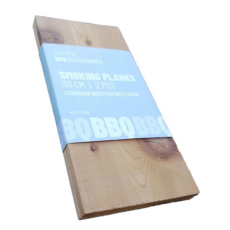 Smoking planks 30cm 2stuks