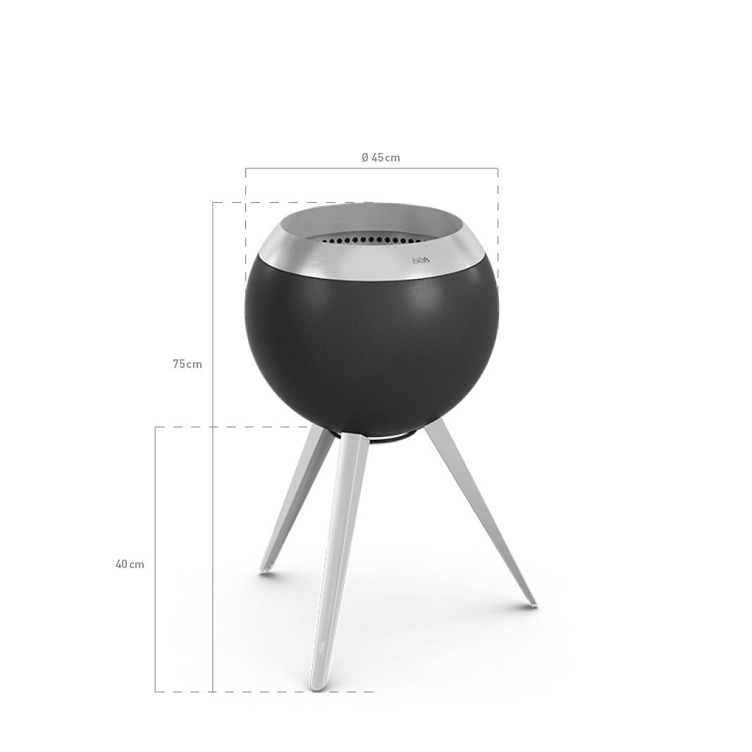 Höfats MOON 45 Vuurkorf met hoge voet