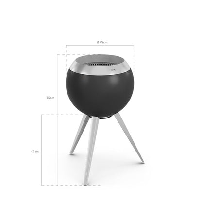 Höfats MOON 45 Vuurkorf met hoge voet