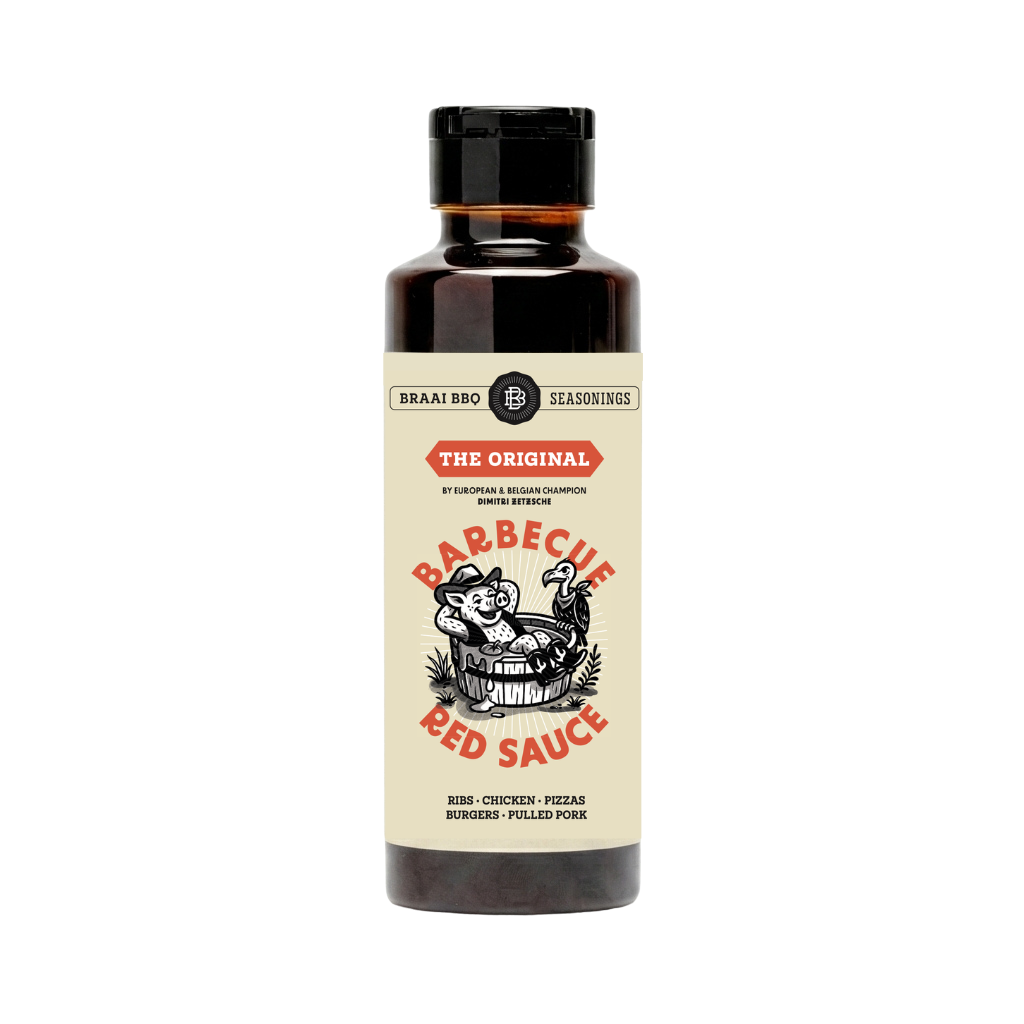 BRAAI BBQ Red Sauce #1 allround BBQ saus van Europa