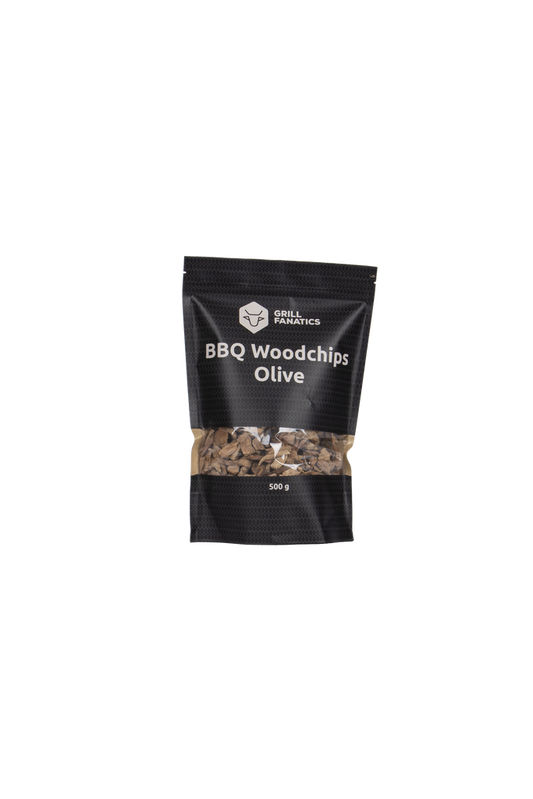 BBQ Woodchips Olijf Grill Fanatics 500gr