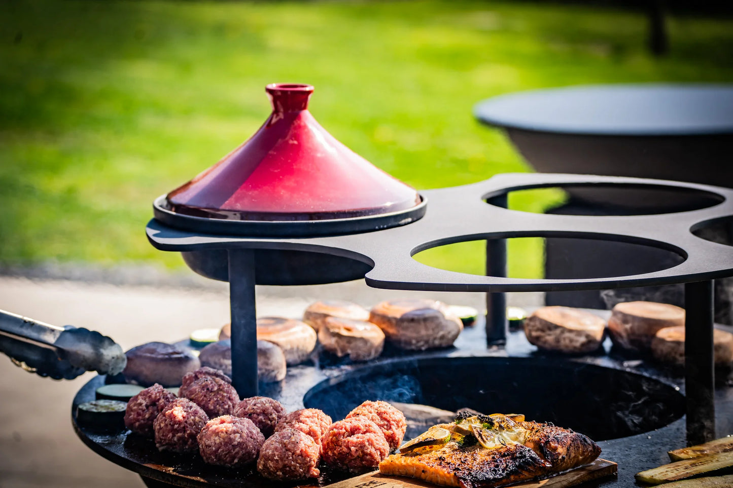 TIGER FIRE - Range Extender Complete (incl. Tajine, wok en Dutch oven)