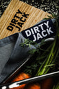 Dirty Jack Kookdoek | Charcoal - Zwart