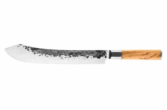 Forged Slagersmes Olive 25,5cm