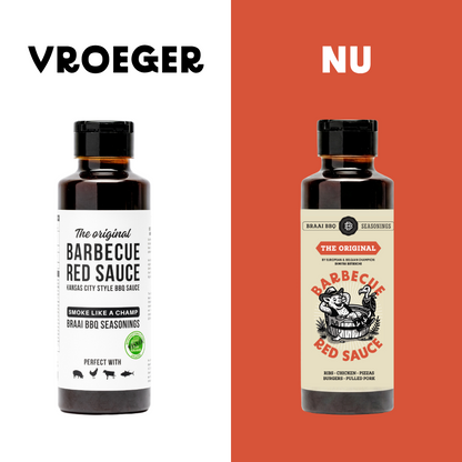 BRAAI BBQ Red Sauce #1 allround BBQ saus van Europa