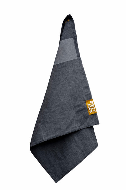 Dirty Jack Kookdoek | Charcoal - Oranje