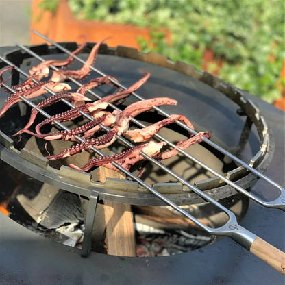 Forged Churrasco Olive Vorkspies 70cm