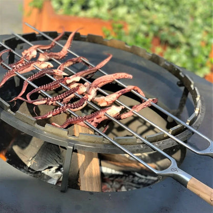 Forged Churrasco Olive Vorkspies 70cm