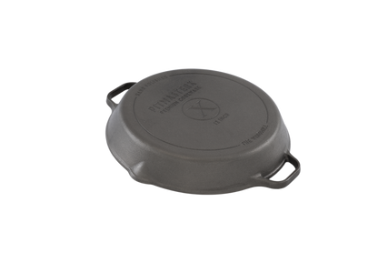TWM - Skillet Pitmaster met 2 handvaten polished