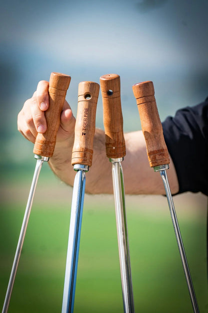 TIGER FIRE 88 - Churrasco Skewer (set van 4)