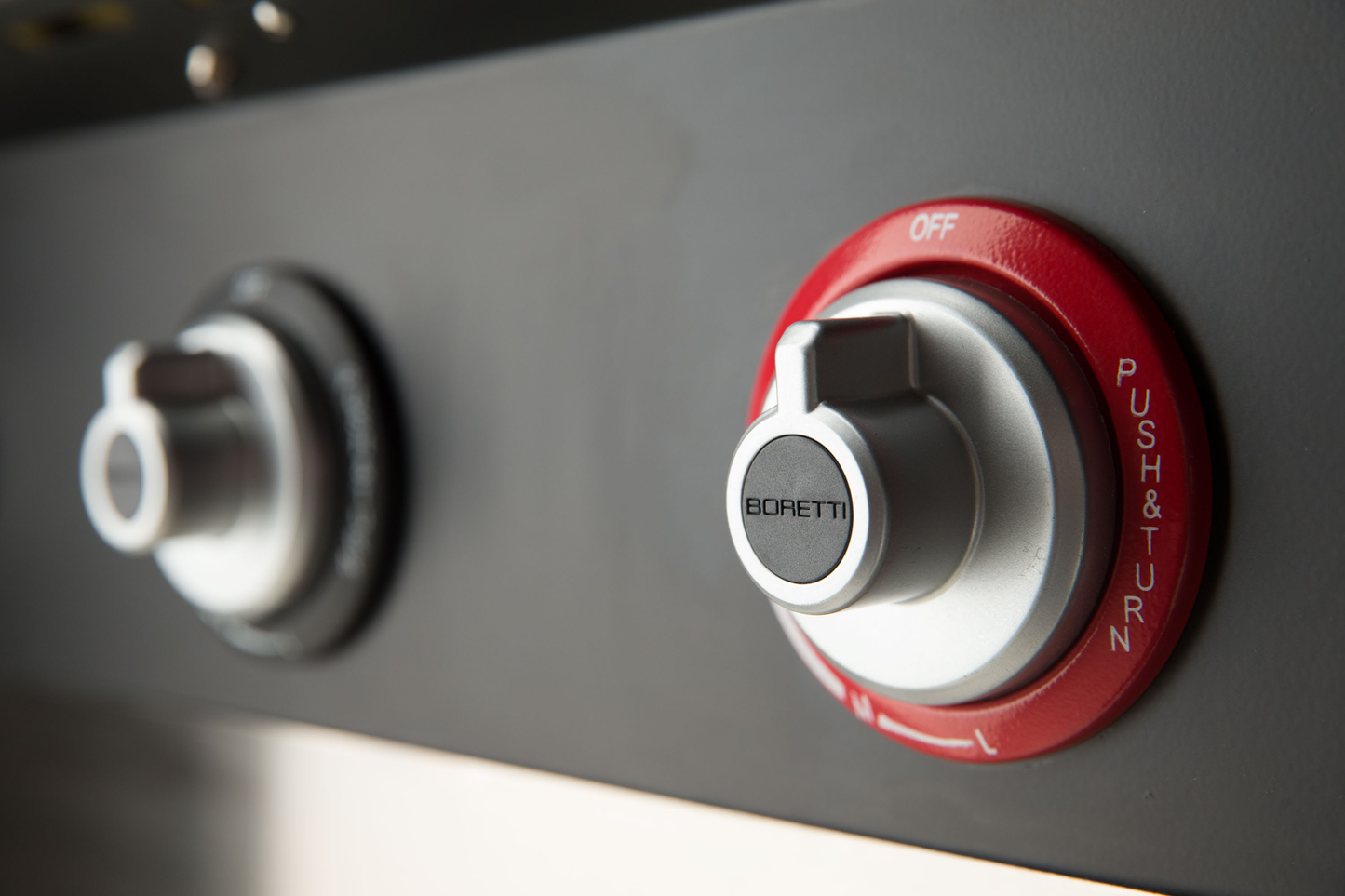 Boretti Ibrido Top hybridebarbecue - inbouw