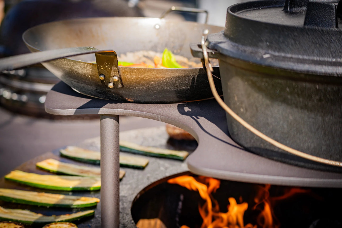 TIGER FIRE - Range Extender Complete (incl. Tajine, wok en Dutch oven)