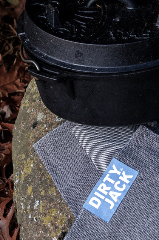 Dirty Jack Kookdoek | Charcoal Blauw