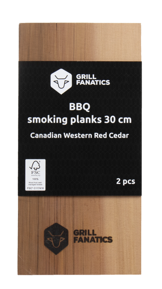 Grill Fanatics BBQ Smoking Planks 30cm 2pcs