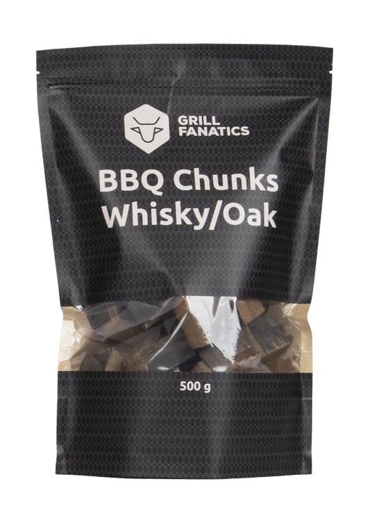 Grill Fanatics BBQ Chunks Whisky/Oak 500gr.