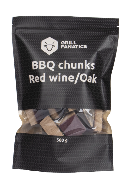 Grill Fanatics BBQ Chunks Red Wine/Oak 500gr.