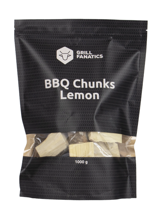Grill Fanatics BBQ Chunks Lemon 1kg