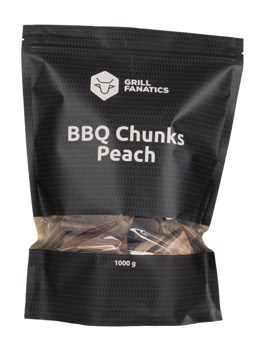 Grill Fanatics BBQ Chunks Peach 1kg