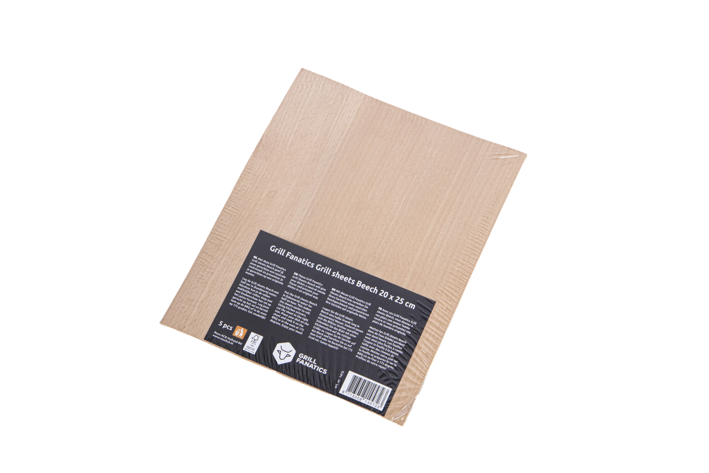 Grill Fanatics - Grill sheet Beech 20x25cm