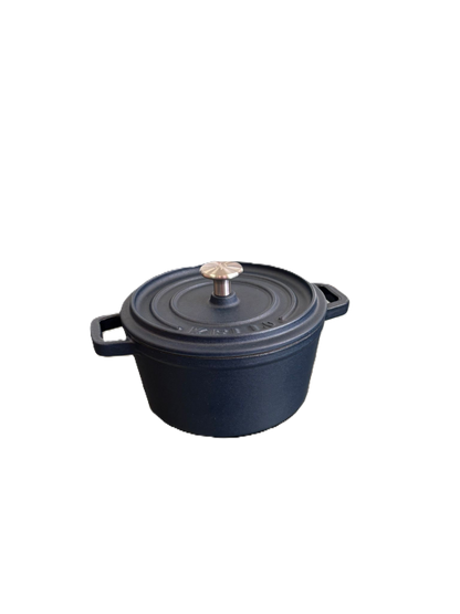 Keij Dutch Oven 14cm - 0.5l Blue Enamel