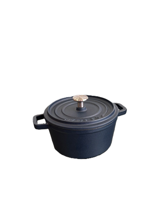 Keij Dutch Oven 14cm - 0.5l Blue Enamel