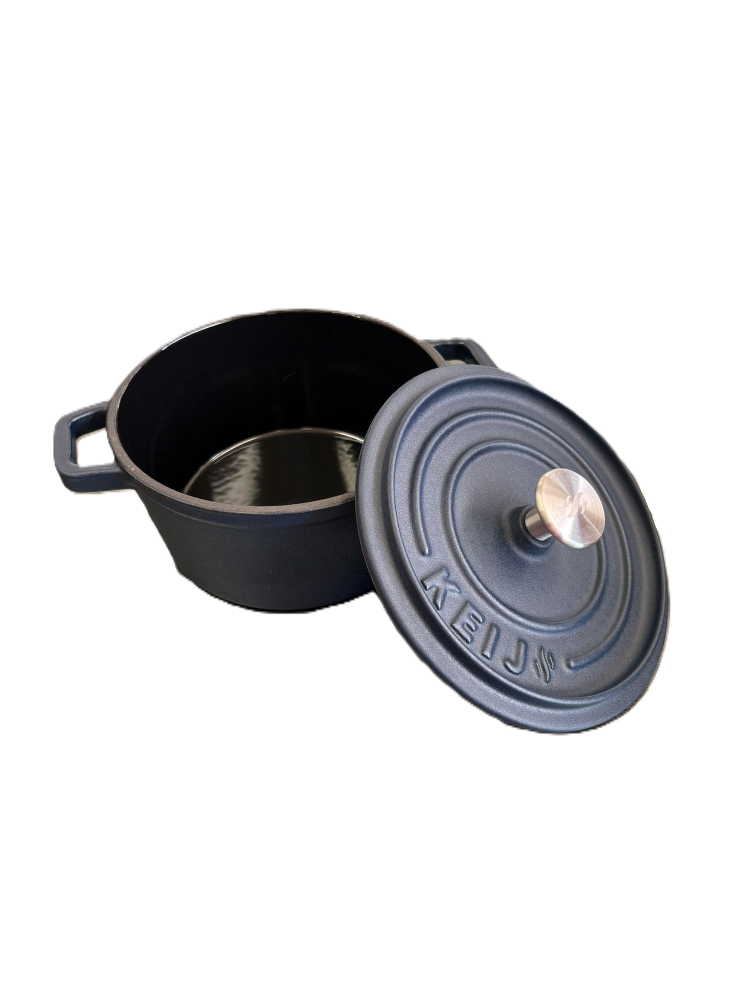 Keij Dutch Oven 14cm - 0.5l Blue Enamel