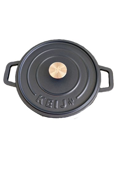 Keij Dutch Oven 24cm - 3.5l Blue Enamel