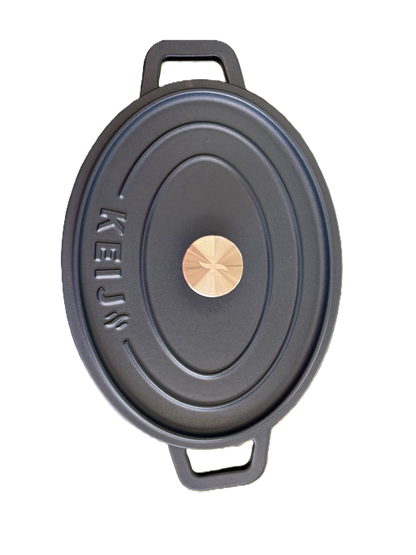 Keij Dutch Oven 30cm - 6l Blue Enamel