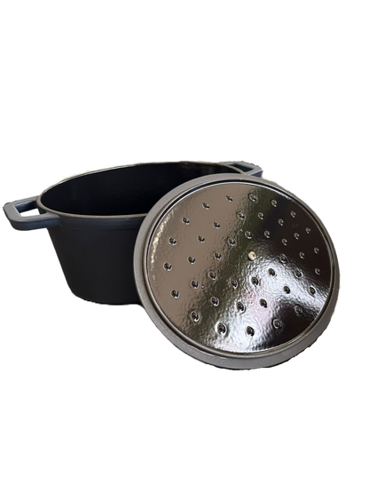 Keij Dutch Oven 30cm - 6l Blue Enamel