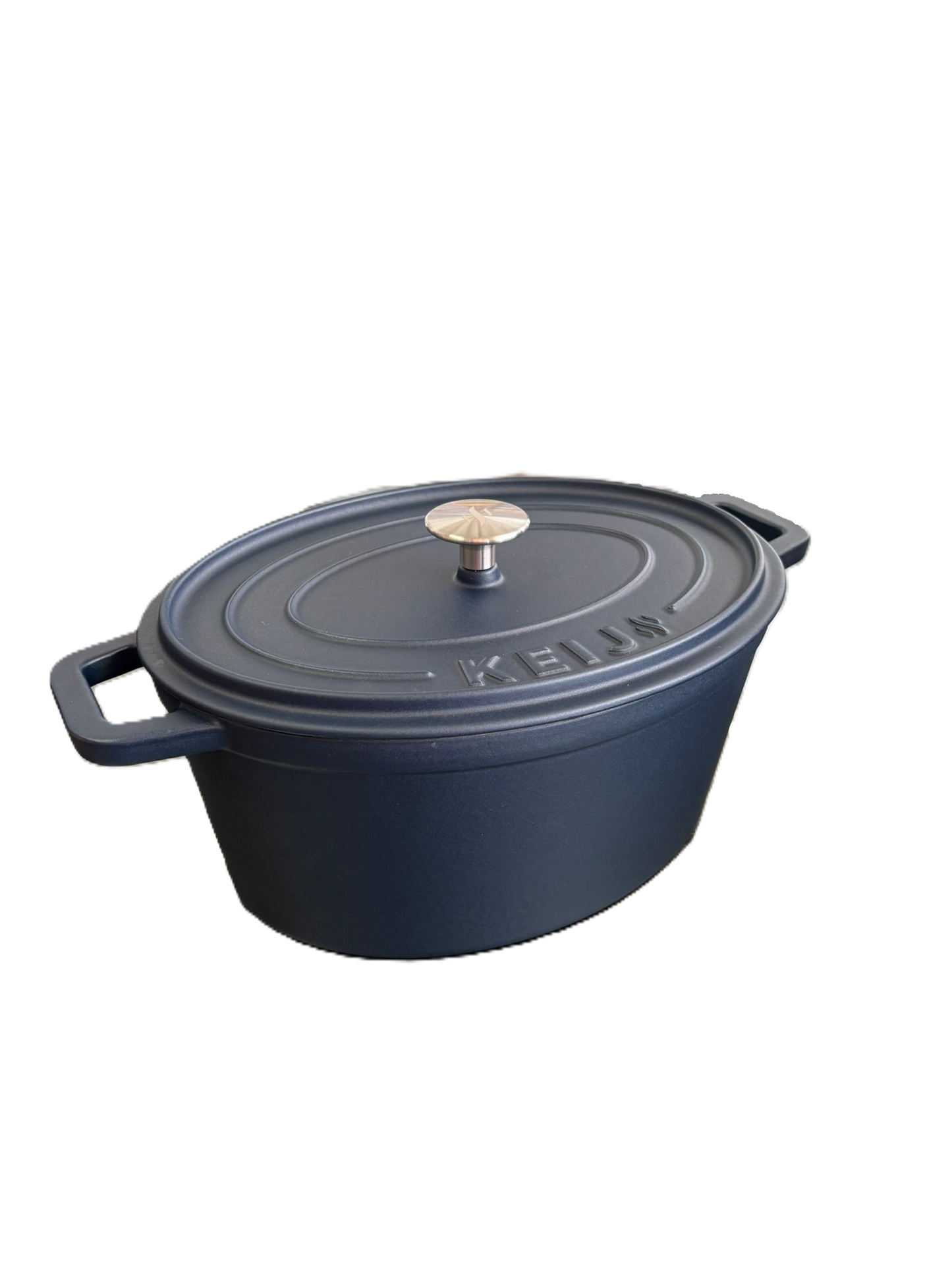 Keij Dutch Oven 30cm - 6l Blue Enamel