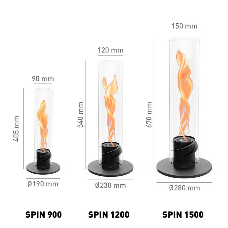 Höfats SPIN 1500 Tafelhaard Zwart