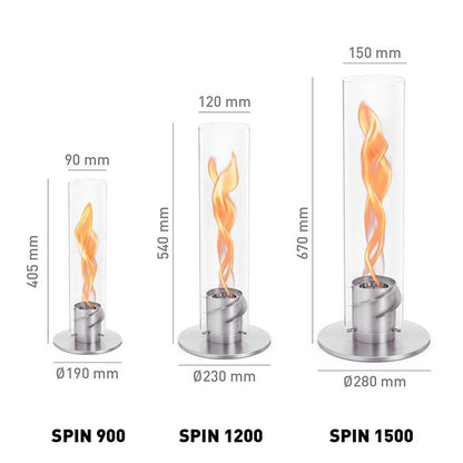 Höfats SPIN 1200 Tafelhaard Zilver