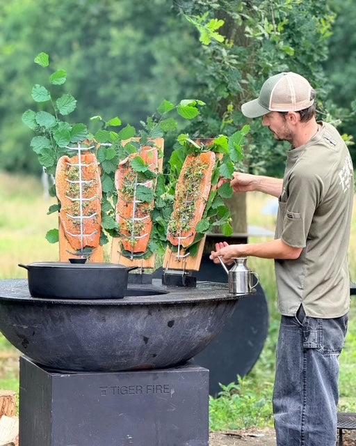 Tiger Fire - Zalm rooksysteem