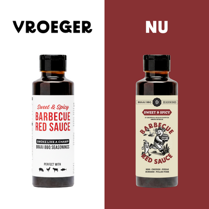 BRAAI - BBQ Red Sauce - Sweet & Spicy