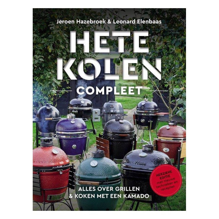 Kamado boek "hete kolen"