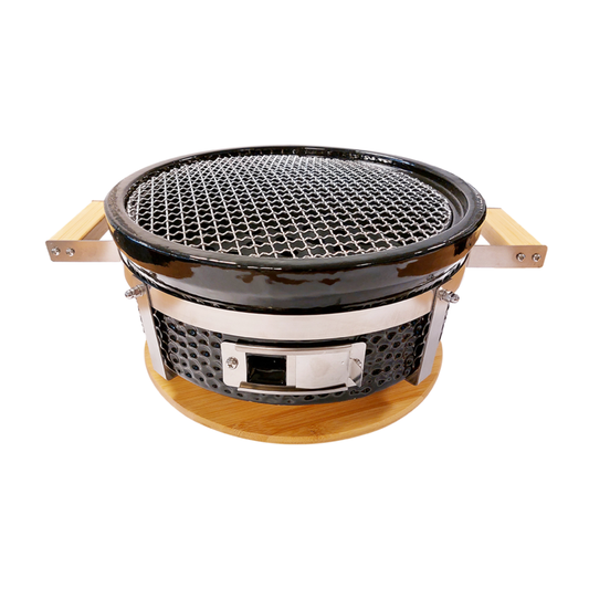 Braza tafelgrill rond zwart