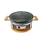 Outr Braza table grill round