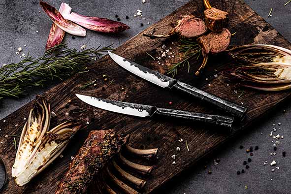 Forged Brute steakmes set van 4