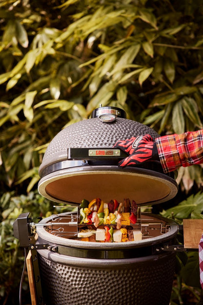 GRILL GURU - Rotisserie spier rek Large