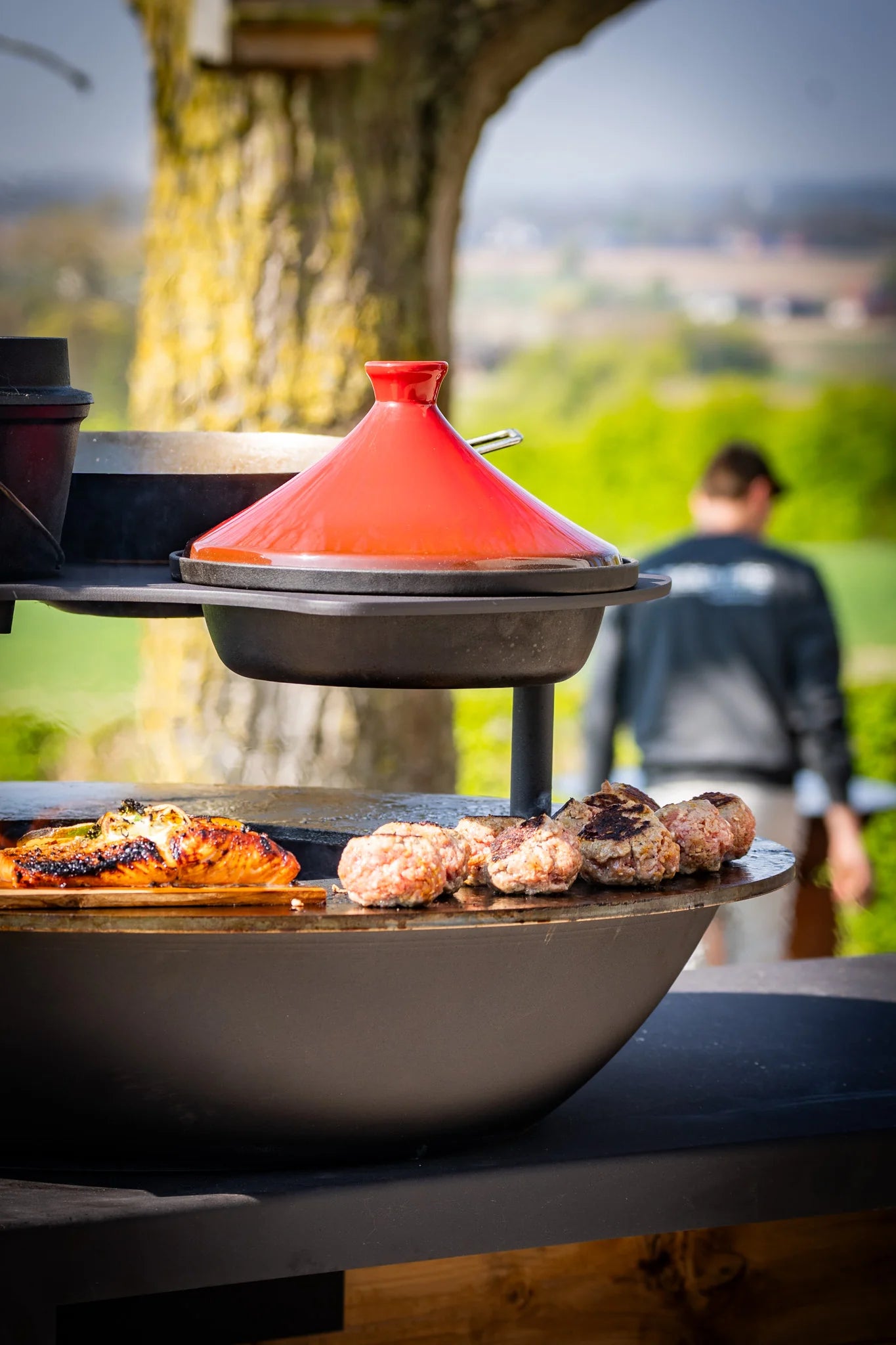 TIGER FIRE - Range Extender Complete (incl. Tajine, wok en Dutch oven)
