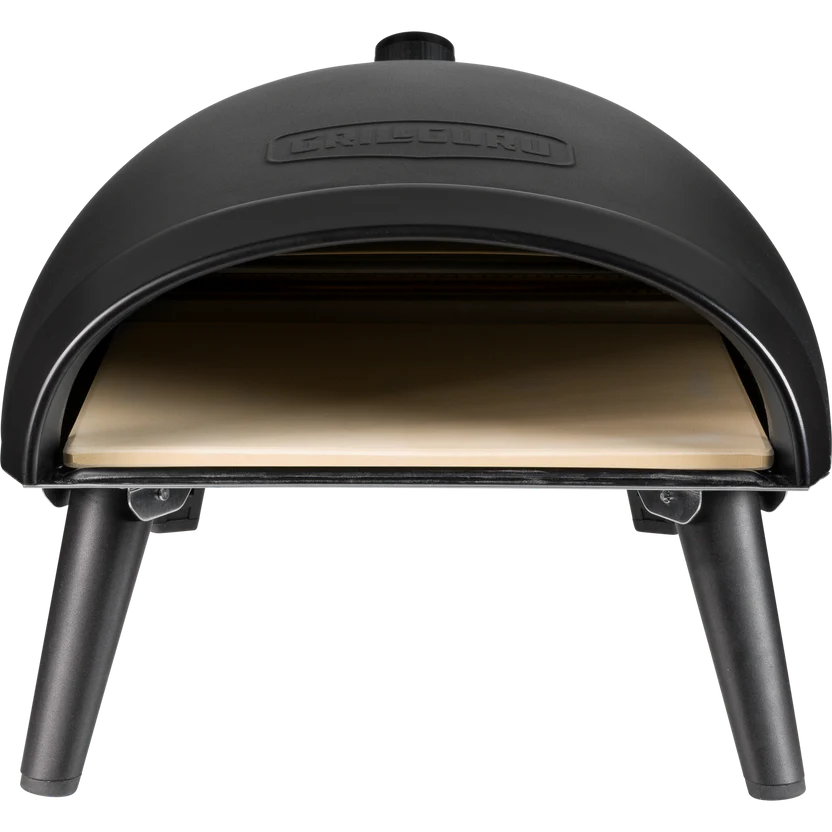 Grill Guru Gas Pizza Oven Zwart